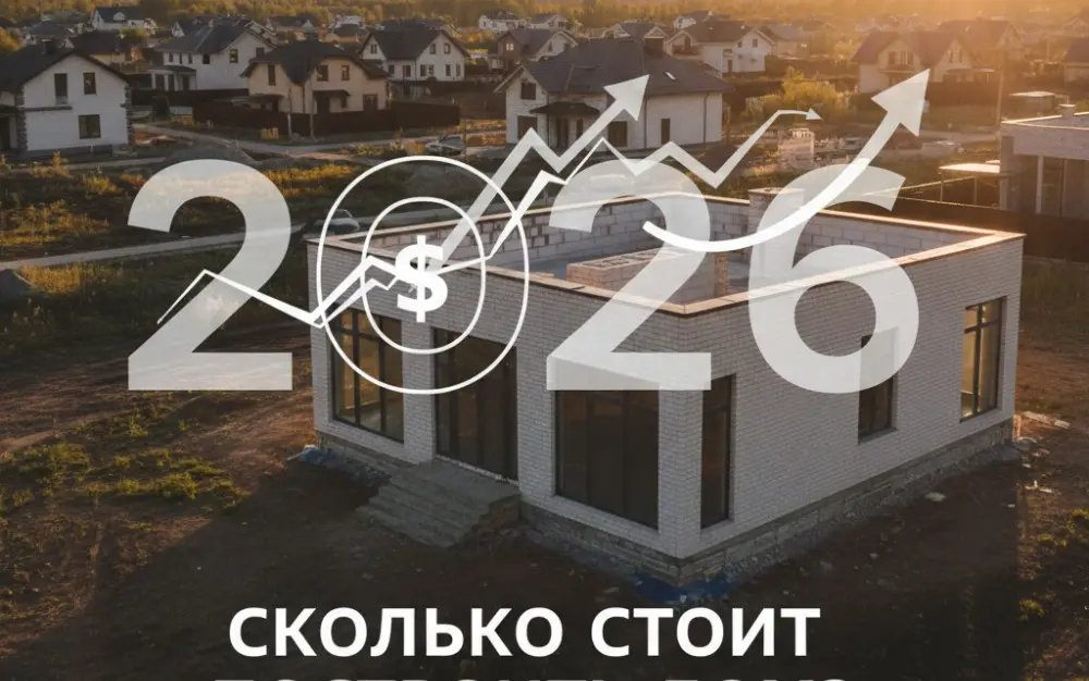 Сколько стоит построить дом в 2026 году: разбор сметы на примере дома 100 м²